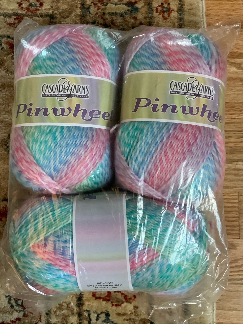 Cascade Yarns Pinwheel Yan 05 Petunias